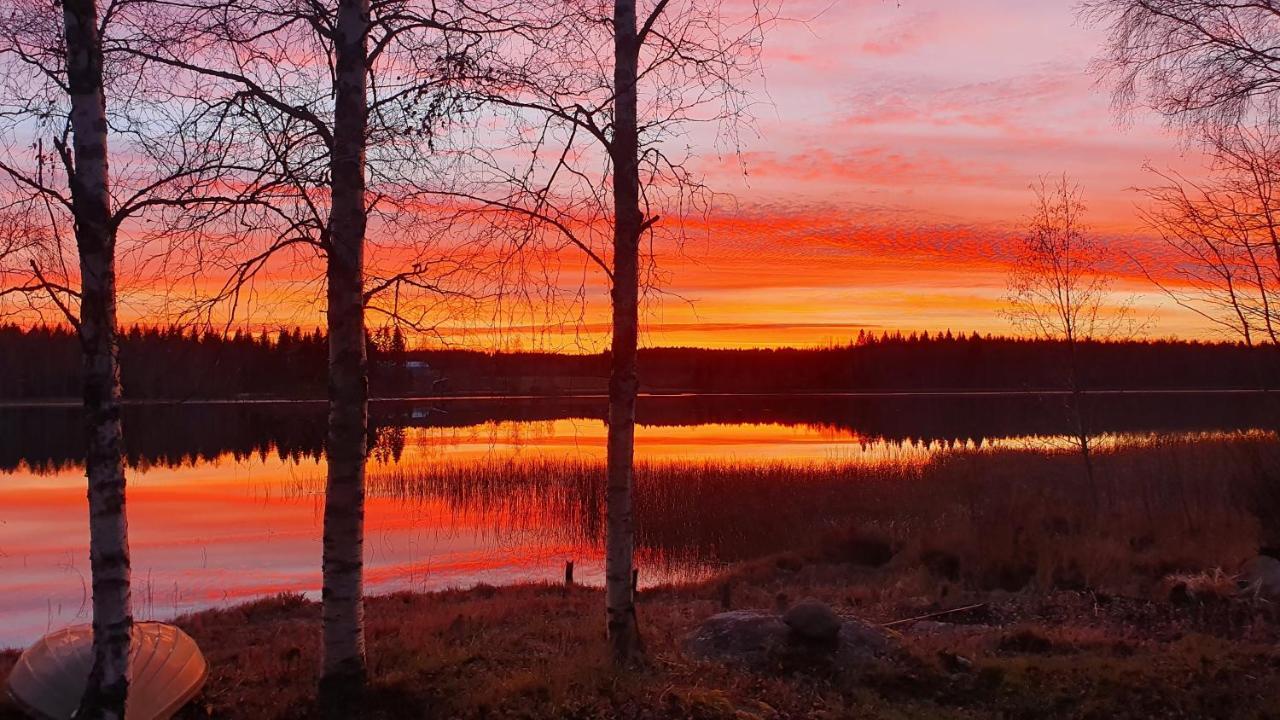 Viihtyisae Kolmio Jaerven Rannalla Haapavesi Exterior foto